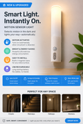 GlowSense™ Rechargeable Motion Sensor Light Bar